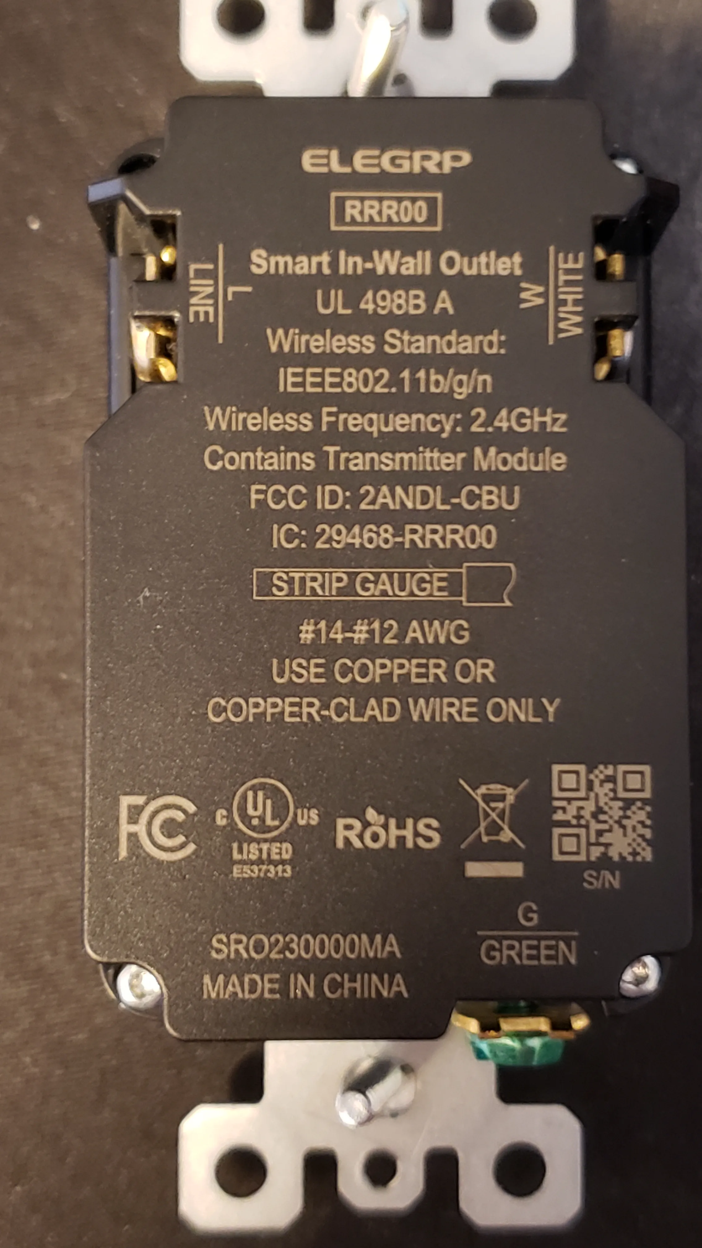 Outlet Rear Outlet Rear